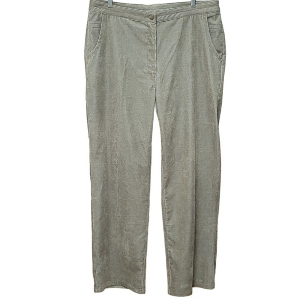 Woolrich Corduroy Women 16 StraightLeg Highrise Old Money Office Work Preppy Y2K